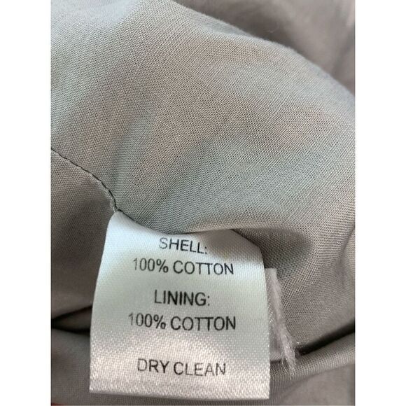 Ann Taylor LOFT Women's Sleeveless Lined Soutache Sheath Dress Gray Size Large - Picture 8 of 8